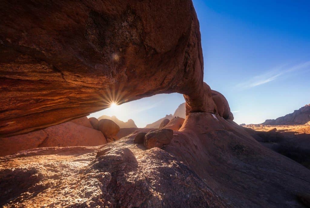 Night photography at Spitzkoppe, Namibia