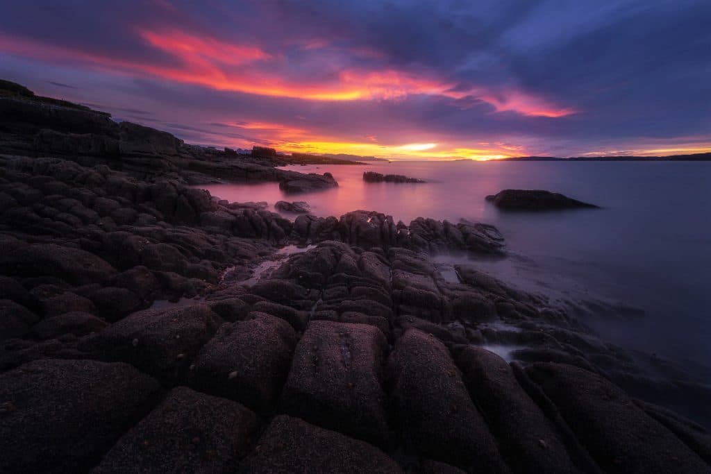 Elgol at sunset, Isle of Skye